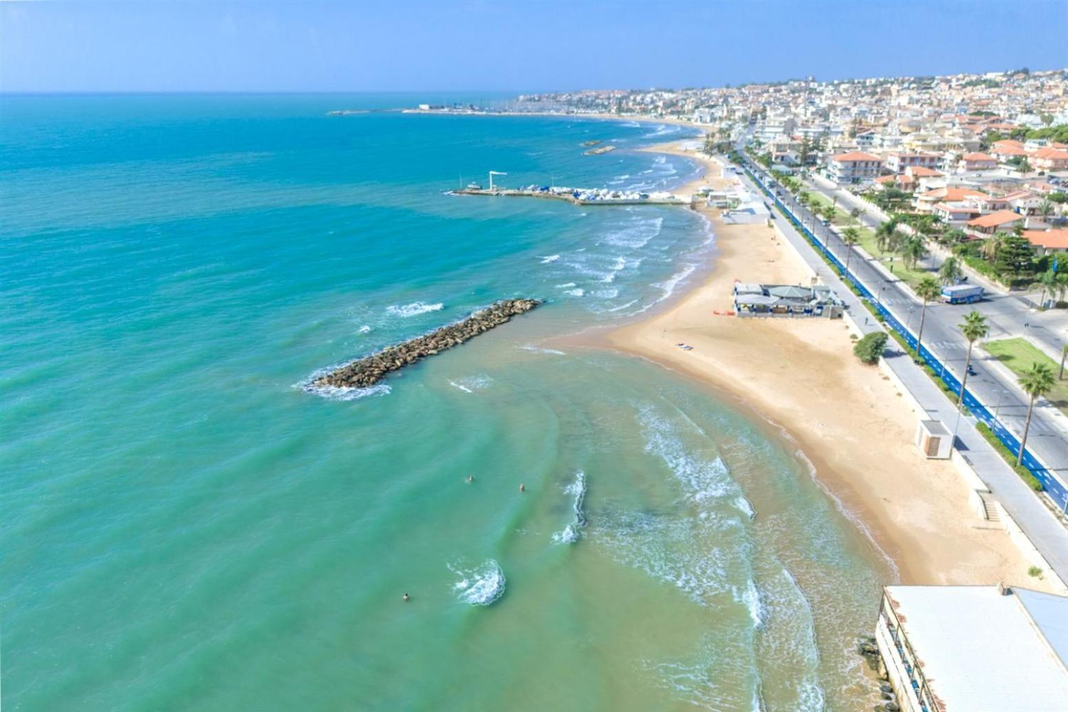 Archimede, Appartamento Con Vista In Centro A Marina Di Ragusa Ngoại thất bức ảnh